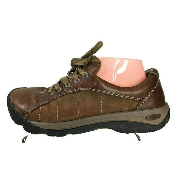 Keen Women’s Size 10 US Presidio Hiking Shoe Bootie Walking Brown Tan Lace Up - Picture 12 of 12